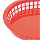Olympia Oval Polypropylene Food Basket Red (6 Pack)