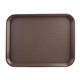 Olympia Kristallon Medium Polypropylene Fast Food Tray Brown 415mm