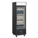 Polar G-Series Upright Display Fridge 218Ltr Black