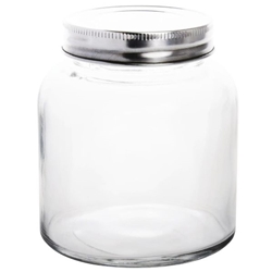 Vogue Glass Screw Top Preserving Jar 330ml (6 Pack)