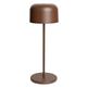Olympia Siena Table Lamp Round Dome Chestnut 300mm
