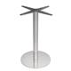 Bolero Stainless Steel Round Table Base