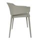 Bolero Lorenzo Cafe Chairs Medium Grey (2 pack)