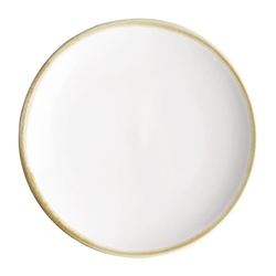 Olympia Kiln Round Coupe Plate Chalk 180mm (6 Pack)