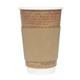 Fiesta Recyclable Corrugated Cup Sleeves for 12/16oz Cups (1000 Pack)