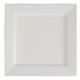 Olympia Lumina Square Plates White 233mm (4 pack)