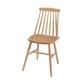 Fameg Farmhouse Angled Side Chairs Natural Beech (2 pack)