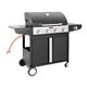 Buffalo 4 Burner Gas Barbecue with Hob