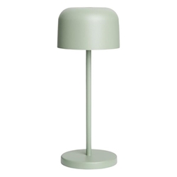Olympia Siena Table Lamp Round Dome Sage 200mm
