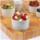 Olympia Whiteware Contemporary Ramekins 90mm (12 Pack)