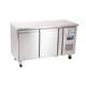Polar U-Series Slimline Double Door Counter Fridge 228Ltr