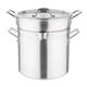 Vogue Aluminium Double Boiler Pan With Lid 28cm