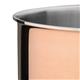 Vogue Copper Tri-Wall Saucepan 160mm