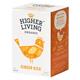Higher Living Ginger Kick Organic Teabags (60 Pack)