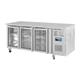 Polar U-Series 3 Door Counter Fridge with Glass Doors