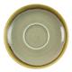 Olympia Kiln Cappuccino Saucer Moss 160mm (6 Pack)