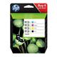 HP 912XL Ink Cartridge CMYK Black and Colour 3YP34AE
