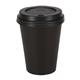 Fiesta Recyclable Coffee Cups Single Wall Black 340ml / 12oz (50 Pack)