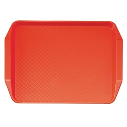 Cambro Polypropylene Handled Fast Food Tray Red 430mm