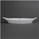 Olympia Whiteware Divided Oval Eared Dishes 295x155mm (6 pack)