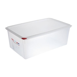 Araven Polypropylene 1/1 Gastronorm Food Storage Box 28Ltr (4 pack)