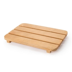 Hotel Complimentary Bolero Wooden Slatted Amenities Tray 180mm (Single)