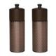 Olympia Copper Wood Salt and Pepper Mill Set (2 Pack)