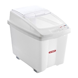Araven Transparent Mobile Ingredient Bin 80Ltr
