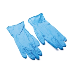 Harpy Blue Vinyl Gloves Box 100 Small (Case of 10)