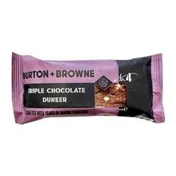 Burton & Browne Triple Chocolate Dunker 60g (24 Pack)