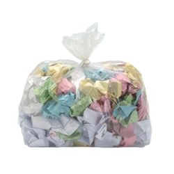 5 Star Facilities Bin Liners Super Heavy Duty 190 Litre Capacity Clear (Pack of 100)