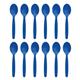 Olympia Kristallon Polypropylene Spoons Blue (12 pack)