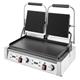 Buffalo Double Contact Grill Flat Base Ribbed Top Plate