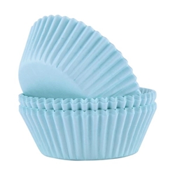 PME Block Colour Cupcake Cases Mint Green (60 Pack)