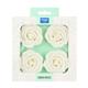 PME White Sugar Roses 62mm (4 Pack)
