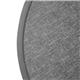 Bolero Fibre Glass Round Table Top Brushed Black 580mm