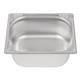 Vogue Heavy Duty Stainless Steel 1/2 Gastronorm Tray 150mm