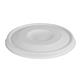 Vegware Nourish Moulded Fibre Cold Cup Flat Lids with Hole 89-Series (1000 Pack)
