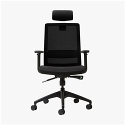 S30 Headrest White & Black