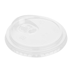Fiesta Recyclable rPET Strawless Lids for 12/16/20oz Cups (400 Pack)