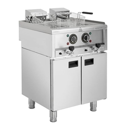 Buffalo 600 Series Freestanding Twin Tank Electric Fryer 2x 8Ltr