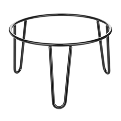 Olympia Non-Slip Riser Round Black Wire 210x120mm