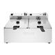 Buffalo Twin Tank Twin Basket 2x5Ltr Countertop Fryer 2x2.8kW