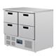 Polar G-Series 4 Drawer Counter Fridge 240Ltr