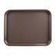 Olympia Kristallon Large Polypropylene Fast Food Tray Brown 450mm