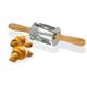 Gobel Stainless Steel Mini Croissant Roller Cutter with Wooden Handle 345x75x75mm