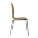 Bolero Square Back Side Chair Zebrano (4 pack)