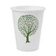 Vegware Green Tree White Hot Cups 12oz 89-Series (1000 pack)