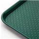 Olympia Kristallon Large Polypropylene Fast Food Tray Green 450mm