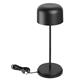 Olympia Siena Table Lamp Round Dome Black 300mm